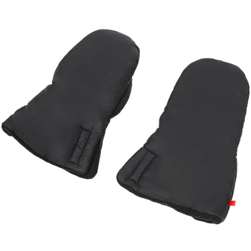 Stroller Mittens, Stroller Gloves, Anti-Freeze Hand Muffs, Waterproof Stroller Gloves, Foldable Adjustable Stroller Mittens Waterproof Anti-Freeze Hand Muffs for Shopping Carts and Strollers von Jvjggag