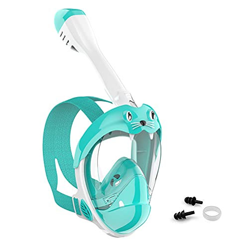 Schnorchelmaske, Jwintee Tauchmaske Schnorchelmaske Vollmaske, bequem, wasserdicht, beschlagfrei, 180°-Panoramablick, Kamerahalterung nach Belieben abnehmbar; Aussehen sehr schön Schnorchelmaske, Jwintee Tauchmaske Schnorchelmaske Vollmaske, bequem, wasserdicht, beschlagfrei, 180°-Panoramablick, Kamerahalterung nach Belieben abnehmbar; Aussehen sehr schön von Jwintee