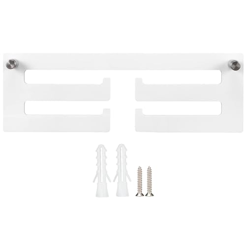 Jwthee Medaillen-Display-Aufhänger, weißer Medaillenhalter-Display-Aufhänger, Metall-Auszeichnungsständer für Wände, Acryl-Preis-Medaillen-Wandhalter-Präsentationsständer zum Aufhängen Jwthee Medaillen-Display-Aufhänger, weißer Medaillenhalter-Display-Aufhänger, Metall-Auszeichnungsständer für Wände, Acryl-Preis-Medaillen-Wandhalter-Präsentationsständer zum Aufhängen von Jwthee