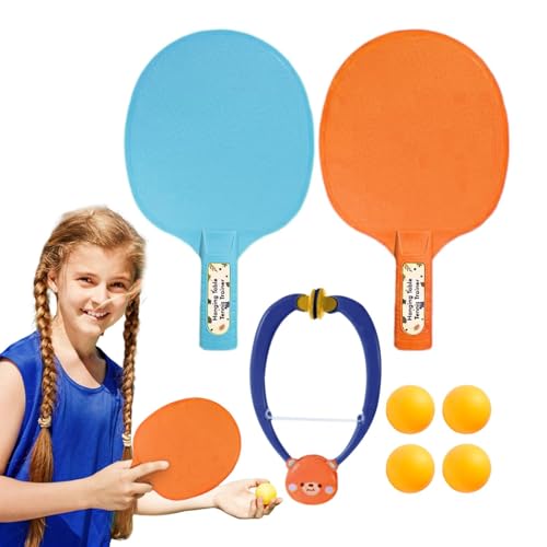 Door Pingpong Game | Hangable Table Tennis Trainer Set | Adjustable Portable Table Tennis Trainer for Children | Fun and Engaging Pingpong Game for Kids | Easy to Install Doorway Pong Trainer von Jyxuyy