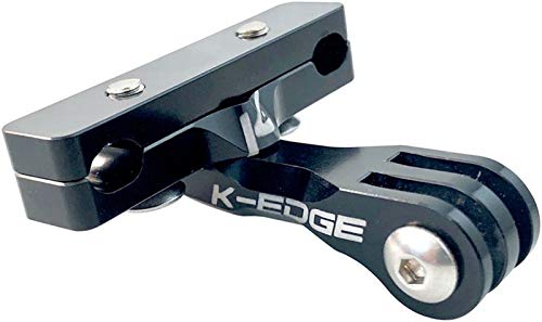 K-Edge Unisex – Erwachsene GO Big GoPro Halterungen, Black Anodize, One Size von K-EDGE