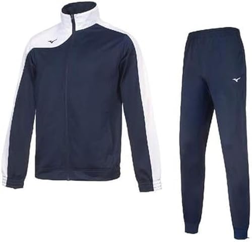 MIZUNO KOBE KNITTED TRACKSUIT Navy/White L Herren MIZUNO KOBE KNITTED TRACKSUIT Navy/White L Herren von K-NOK