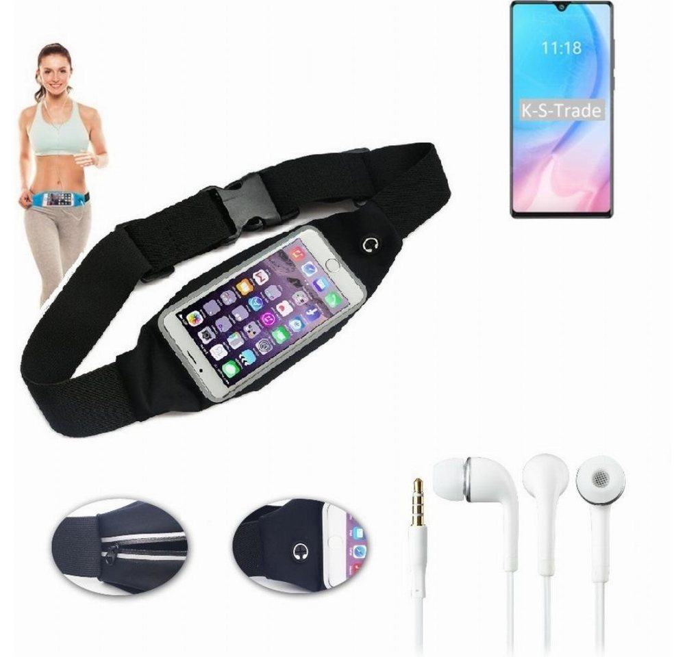 K-S-Trade Handyhülle für Cubot J9, Bauchtasche Gürteltasche schwarz + Kopfhörer. Sport Running K-S-Trade Handyhülle für Cubot J9, Bauchtasche Gürteltasche schwarz + Kopfhörer. Sport Running von K-S-Trade