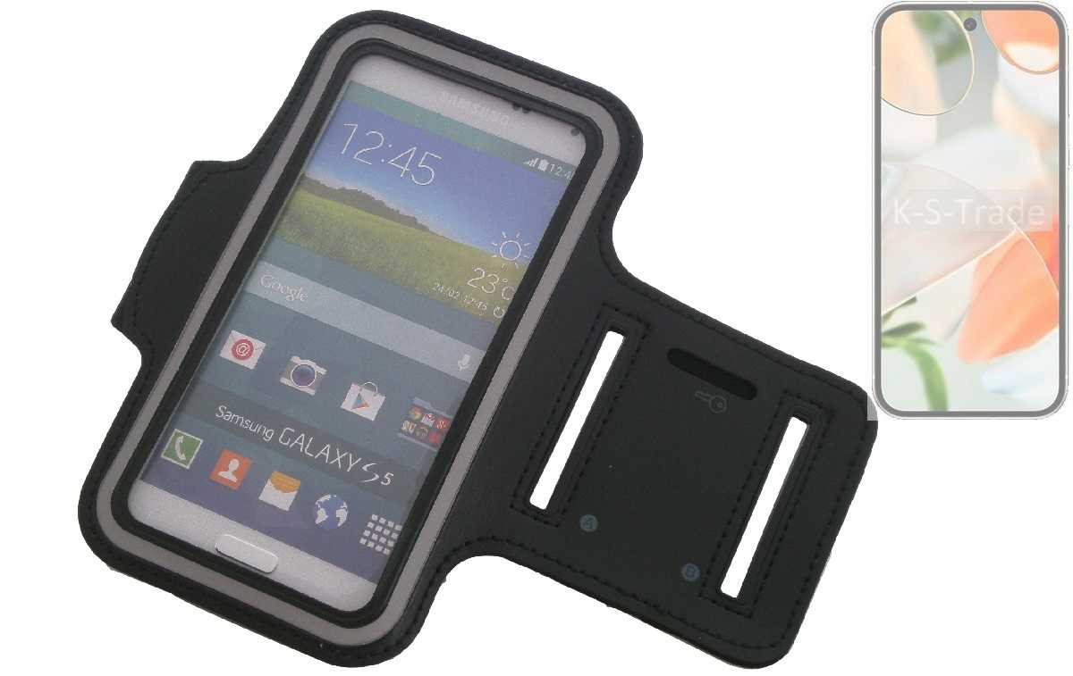 K-S-Trade Handyhülle für Google Pixel 9, Neopren Jogging Armband Sportarmband Oberarmband schwarz mit K-S-Trade Handyhülle für Google Pixel 9, Neopren Jogging Armband Sportarmband Oberarmband schwarz mit von K-S-Trade