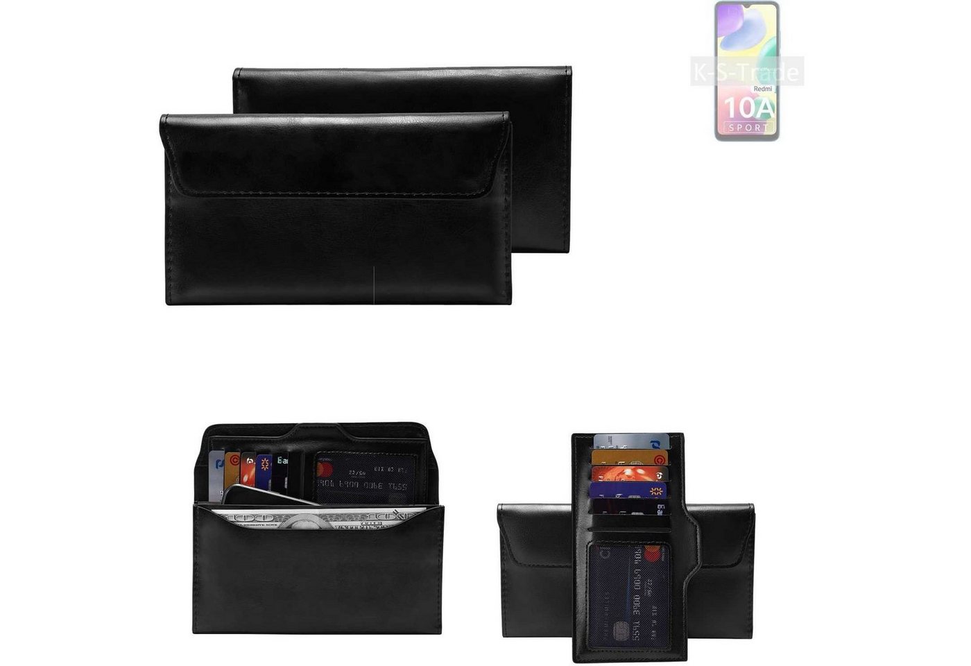 K-S-Trade Handyhülle für Xiaomi Redmi 10A Sport, Handy Hülle Schutz Hülle Tasche Schutz Case Handytasche K-S-Trade Handyhülle für Xiaomi Redmi 10A Sport, Handy Hülle Schutz Hülle Tasche Schutz Case Handytasche von K-S-Trade