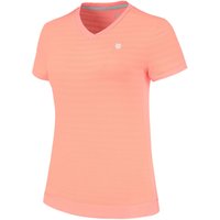 K-Swiss Hypercourt V-Neck Top Tank-Top Damen in apricot, Größe: S von K-SWISS