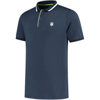 K-Swiss Hypercourt6 Polo Herren in dunkelblau von K-SWISS