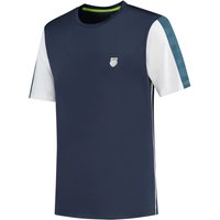 K-swiss Hypercourt Crew 3 T-shirt Herren Dunkelblau von K-SWISS