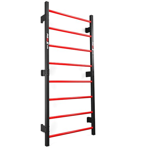 K-Sport: Sprossenwand mit 8 Sprossen I Klettergerüst bis 250kg belastbar I Metall-Kletterwand zur Wandmontage für Erwachsene & Kinder, inkl. E-Book K-Sport: Sprossenwand mit 8 Sprossen I Klettergerüst bis 250kg belastbar I Metall-Kletterwand zur Wandmontage für Erwachsene & Kinder, inkl. E-Book von K-Sport