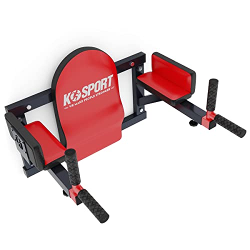 K-Sport: DIP STATION mit Seitenführung zur Wandmontage I bis 300 kg belastbar I Barren zur Ausführung von Dips & Bauchübungen, inkl. E-Book K-Sport: DIP STATION mit Seitenführung zur Wandmontage I bis 300 kg belastbar I Barren zur Ausführung von Dips & Bauchübungen, inkl. E-Book von K-Sport