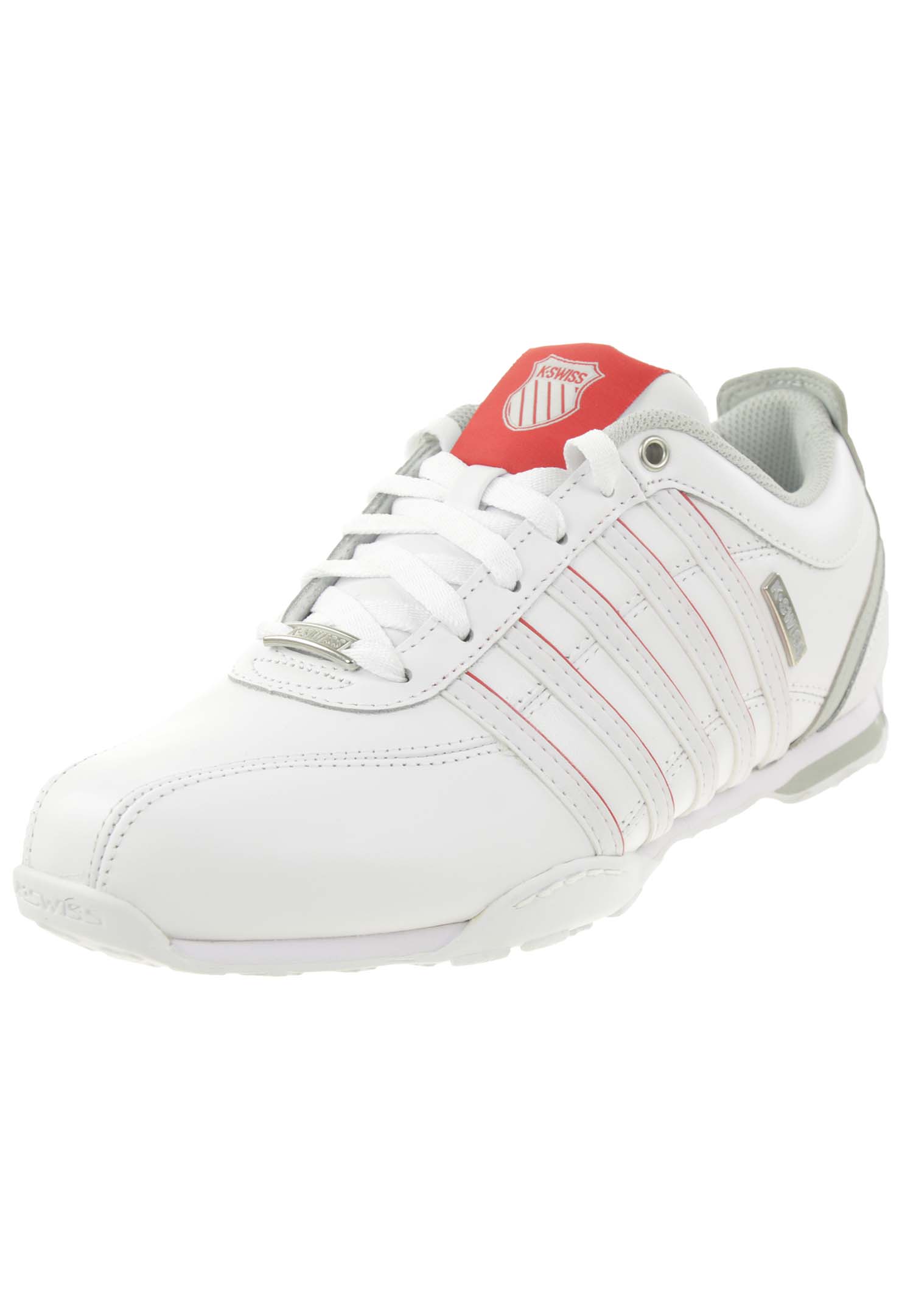 K-SWISS Arvee 1.5 Herren Sneaker Sportschuhe 02453-951-M Weiß/rot K-SWISS Arvee 1.5 Herren Sneaker Sportschuhe 02453-951-M Weiß/rot von K-Swiss