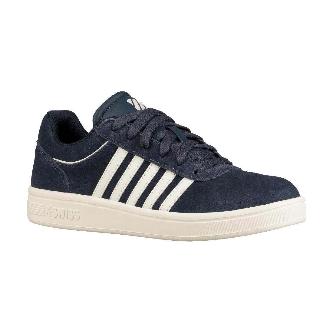K-SWISS Court Cheswick Damen Sneaker Sportschuh 95676-465-M Blau K-SWISS Court Cheswick Damen Sneaker Sportschuh 95676-465-M Blau von K-Swiss