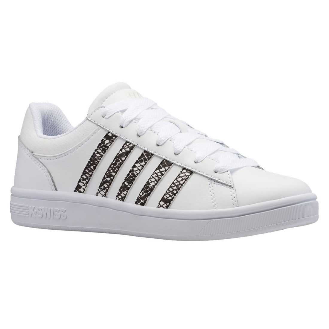 K-SWISS Court Winston Damen Sneaker Sportschuh 96154-125-M White / Snake K-SWISS Court Winston Damen Sneaker Sportschuh 96154-125-M White / Snake von K-Swiss