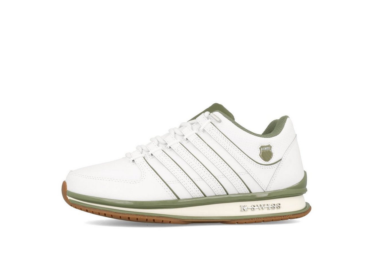 K-Swiss K-Swiss Rinzler Herren White Deep Lichen Gum EUR 43 Sneaker K-Swiss K-Swiss Rinzler Herren White Deep Lichen Gum EUR 43 Sneaker von K-Swiss