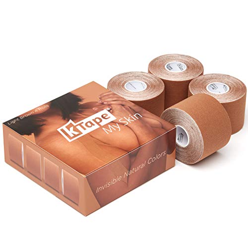 K-Tape® My Skin Light Brown Box of 4 (4 Rollen, à 5cm x 5m) von K-Tape