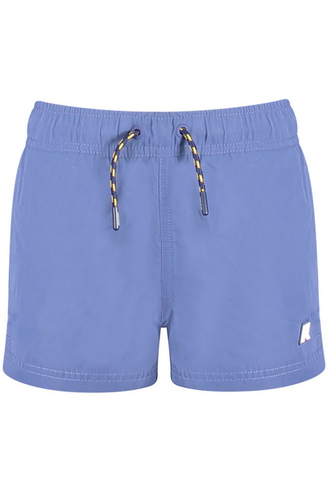 K-Way Badeshorts Blaue Kinder-Badehose mit Slip, elastischem Bund & Logo-Applikation K-Way Badeshorts Blaue Kinder-Badehose mit Slip, elastischem Bund & Logo-Applikation von K-Way