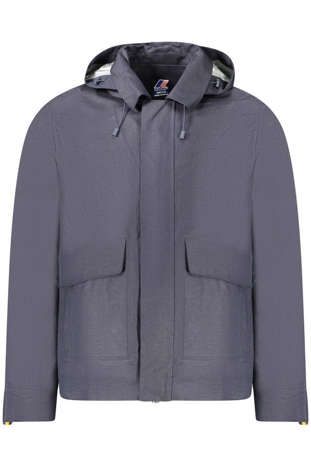 K-Way Outdoorjacke Herren Sportjacke Blau mit Abnehmbarer Kapuze & Taschen-Details K-Way Outdoorjacke Herren Sportjacke Blau mit Abnehmbarer Kapuze & Taschen-Details von K-Way