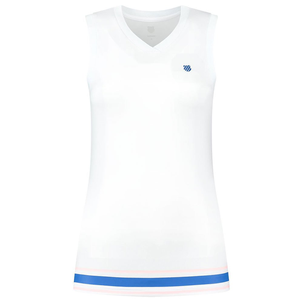 K-swiss Hypercourt Sleeveless T-shirt Weiß S Frau von K-swiss