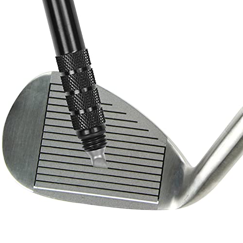 K & V Golf - Golf Schläger Groove Reiniger & Sharpener Werkzeug - Golfschläger Reiniger für alle Eisen & Wedges - Rillen Reiniger für U & V Grooves - Für Optimalen Backspin & Verbesserte Ballkontrolle K & V Golf - Golf Schläger Groove Reiniger & Sharpener Werkzeug - Golfschläger Reiniger für alle Eisen & Wedges - Rillen Reiniger für U & V Grooves - Für Optimalen Backspin & Verbesserte Ballkontrolle von K&V GOLF