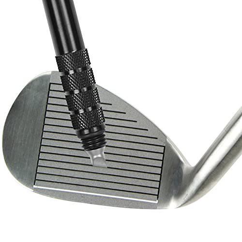 K & V Golf - Golf Schläger Groove Reiniger & Sharpener Werkzeug - Golfschläger Reiniger für alle Eisen & Wedges - Rillen Reiniger für U & V Grooves - Für Optimalen Backspin & Verbesserte Ballkontrolle von K&V GOLF