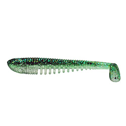 K.P Baits Skeleton Shad Gummifisch 3" 7,5cm Barsch Zander Forelle Green Flake Grün K.P Baits Skeleton Shad Gummifisch 3" 7,5cm Barsch Zander Forelle Green Flake Grün von K.P