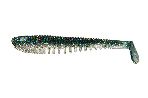 K.P Baits Skeleton Shad Gummifisch 4" 10 cm 5 Stück 022 Green Ghost K.P Baits Skeleton Shad Gummifisch 4" 10 cm 5 Stück 022 Green Ghost von K.P