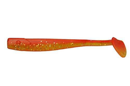 K.P Baits Slim Shad Gummifisch 5" 12,5 cm 5 Stück 007 Red Orange K.P Baits Slim Shad Gummifisch 5" 12,5 cm 5 Stück 007 Red Orange von K.P