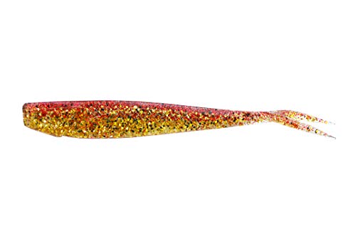 K.P Baits XO Minnow 5,5" V Tail Gummifisch No Action 5 Stück 151 Orange Brown K.P Baits XO Minnow 5,5" V Tail Gummifisch No Action 5 Stück 151 Orange Brown von K.P