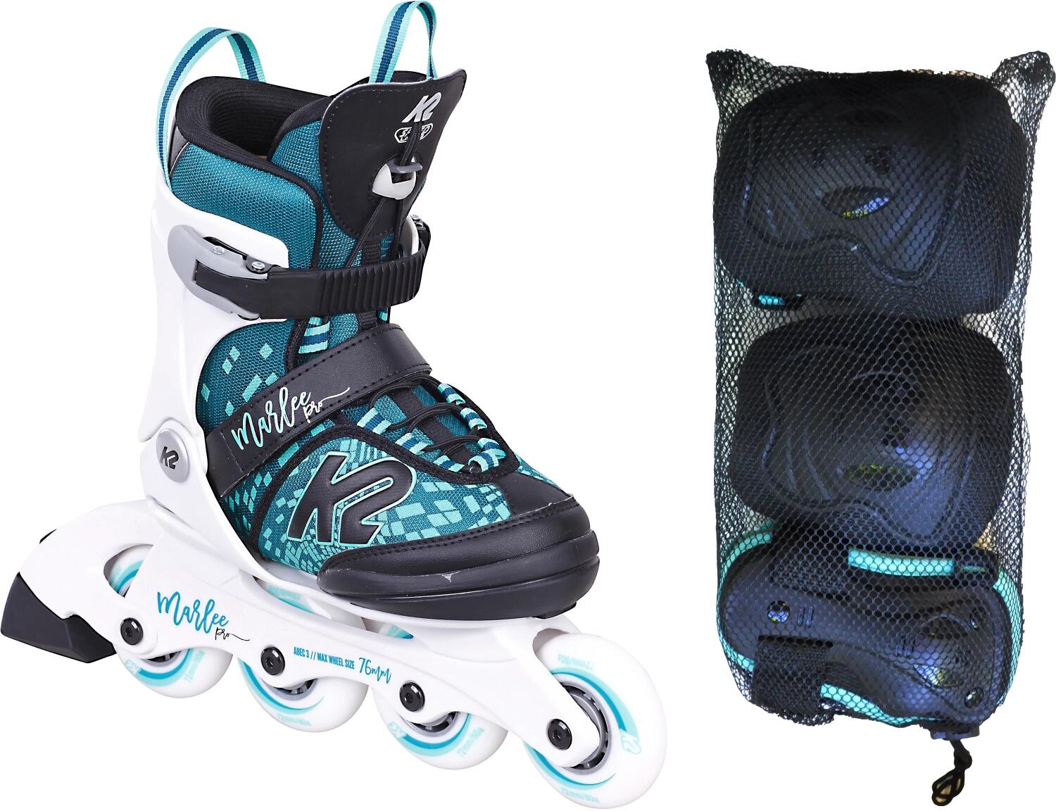 K2 Inlineskate Set Marlee Pro Pack Kids (29.0-34.0 (S), design) von K2 Skates