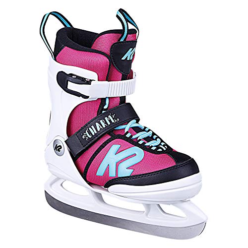 K2 Skates Mädchen Schlittschuhe Charm Ice, white - pink, 25D0701.1.1.M von K2