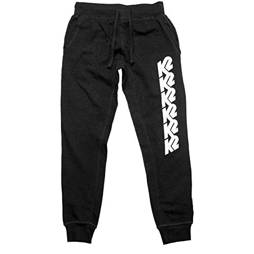 K2 Herren Chain Logo Sweatpant-Mens Jogginghose, Black, XL von K2
