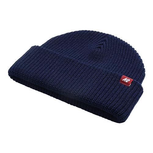 K2 Knit Beanie Mütze, Navy, One Size von K2