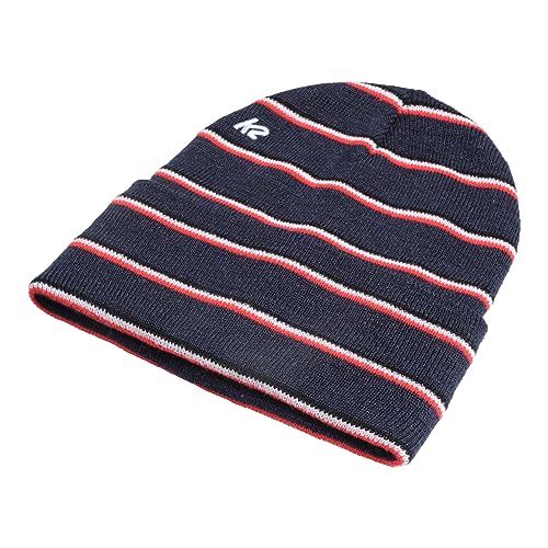 K2 Stripe Beanie Mütze, Navy, One Size K2 Stripe Beanie Mütze, Navy, One Size von K2