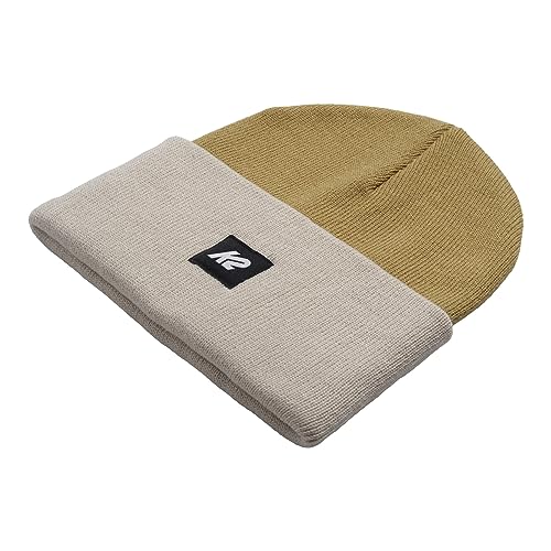 K2 Two Tone Beanie Mütze, tan, One Size von K2