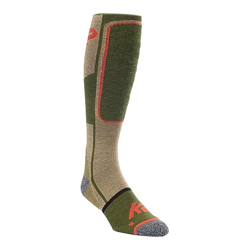 K2 Snow Unisex – Erwachsene Skisocken Freeride Sock, Military Green, 20H1300 K2 Snow Unisex – Erwachsene Skisocken Freeride Sock, Military Green, 20H1300 von K2