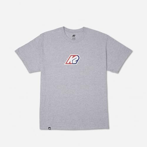 K2 Snow Unisex T-Shirt Heritage T-Shirt, Gray Heather, 20H3004 K2 Snow Unisex T-Shirt Heritage T-Shirt, Gray Heather, 20H3004 von K2