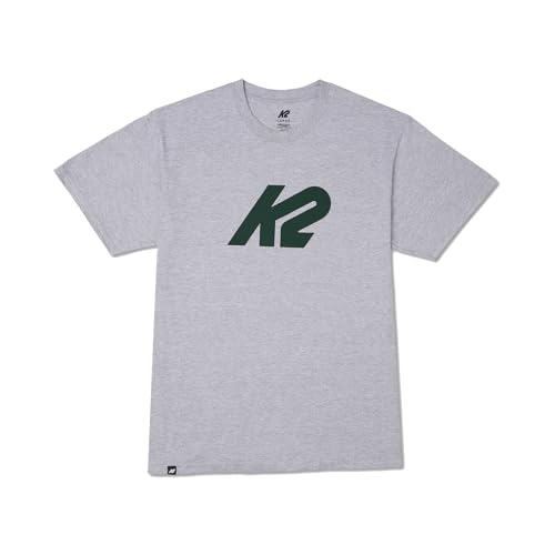 K2 Snow Unisex T-Shirt Loud and Proud T-Shirt, Gray Heather, 20H3000 von K2
