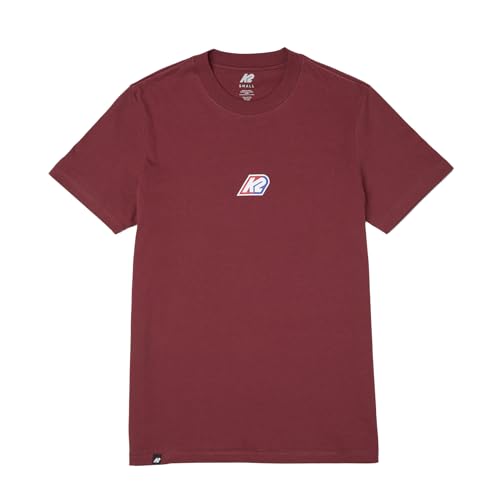K2 Snow Unisex T-Shirt Womens Heritage T-Shirt, Maroon, 20H3002 K2 Snow Unisex T-Shirt Womens Heritage T-Shirt, Maroon, 20H3002 von K2