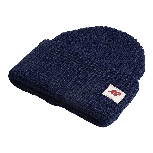 K2 Waffle Beanie Mütze, Navy, One Size von K2