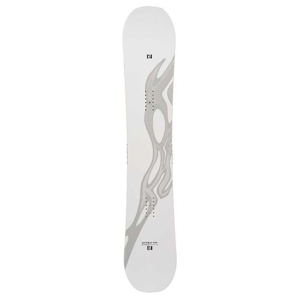 K2 Snowboards Gateway Pop Snowboard Durchsichtig 156 von K2 Snowboards