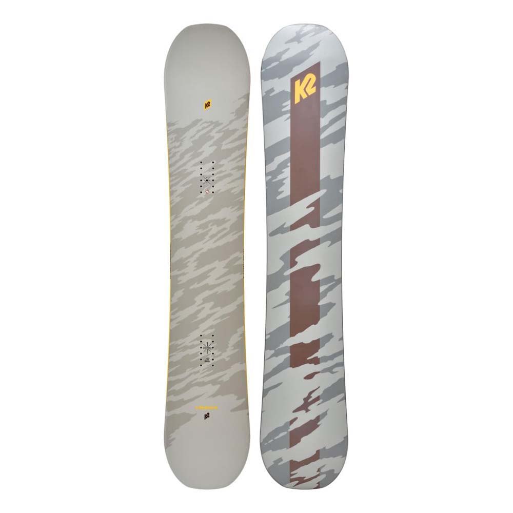 K2 Snowboards Gateway Pop Wide Snowboard Beige 160W von K2 Snowboards