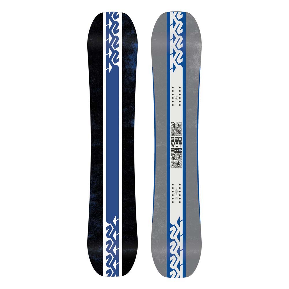 K2 Snowboards Geometric Snowboard Blau 156 von K2 Snowboards