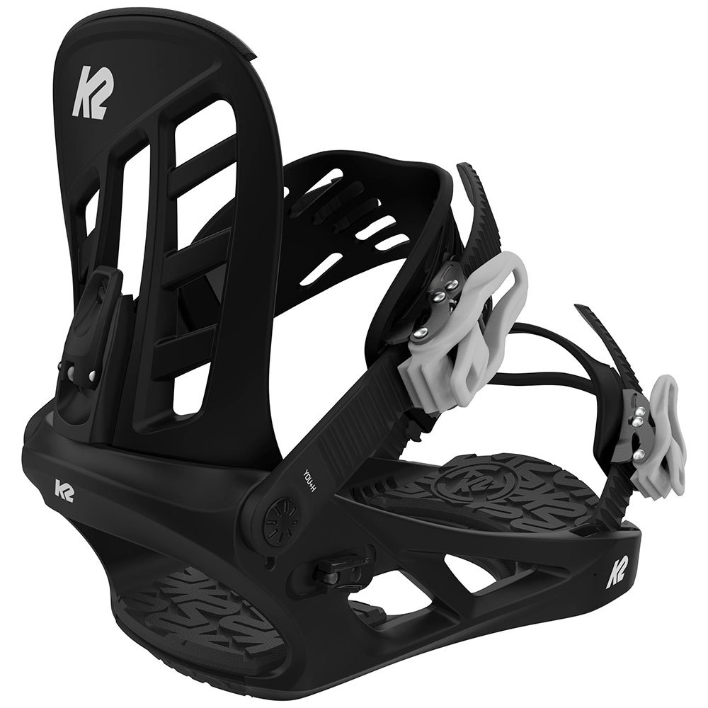 K2 Snowboards You+h Junior Snowboard Bindings Schwarz M von K2 Snowboards