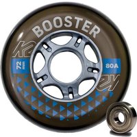 K2 BOOSTER 72MM 80A 8-WHEEL PACK W ILQ 5 K2 BOOSTER 72MM 80A 8-WHEEL PACK W ILQ 5 von K2