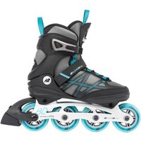 K2 Damen Inlineskates ALEXIS 80 ALU gray_cyan von K2