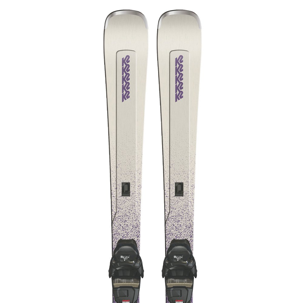 K2 Disruption 76c+er3 10 Compact Quikclik Woman Alpine Skis Pack Weiß 142 von K2