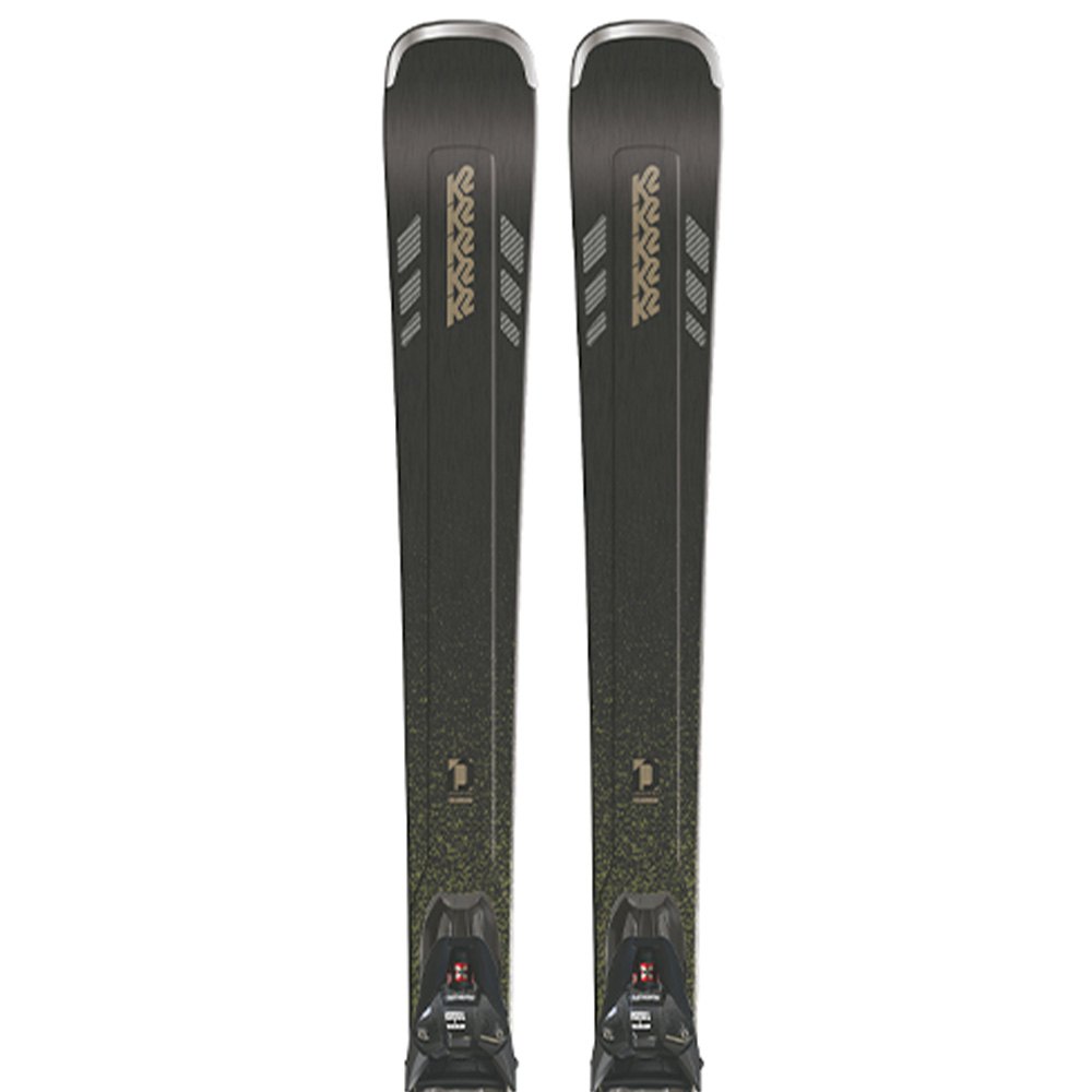 K2 Disruption 82ti+mxcell 12 Tcx Quikclik Alpine Skis Pack Schwarz 184 von K2