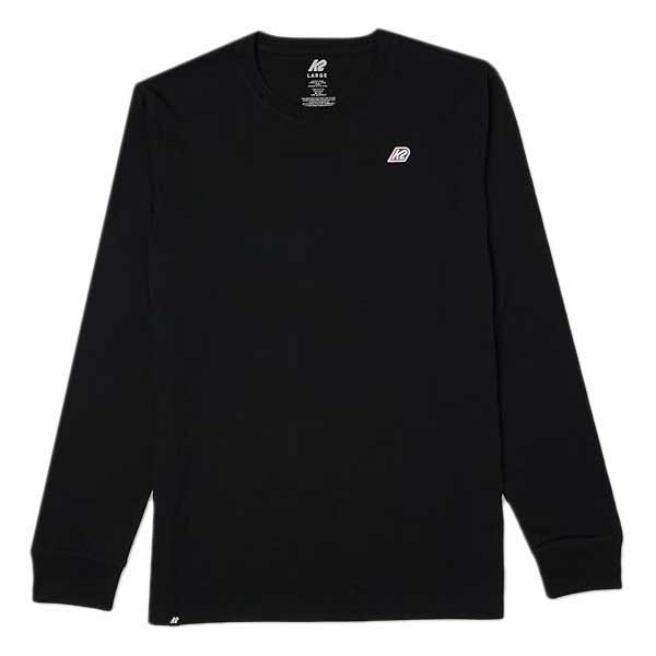 K2 Embroidery Long Sleeve T-shirt Schwarz M Mann K2 Embroidery Long Sleeve T-shirt Schwarz M Mann von K2