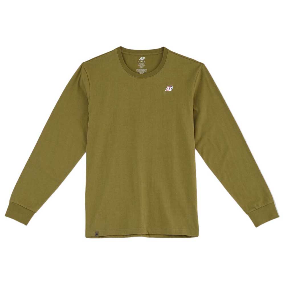 K2 Embroidery Long Sleeve T-shirt Grün S Mann K2 Embroidery Long Sleeve T-shirt Grün S Mann von K2