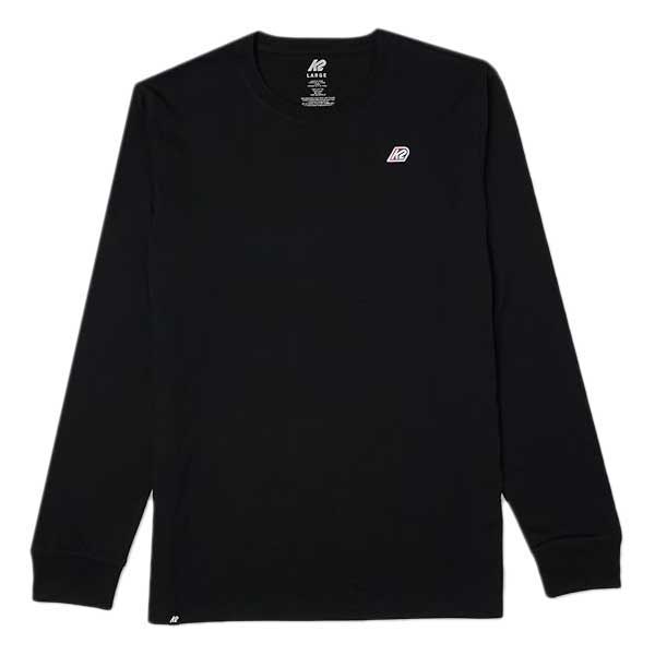 K2 Embroidery Long Sleeve T-shirt Schwarz XL Mann von K2